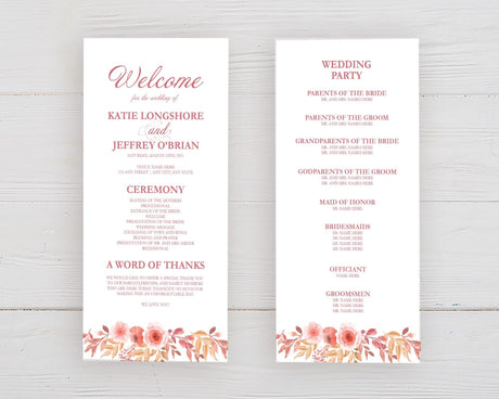 Rustic Roses Program - goprintplus