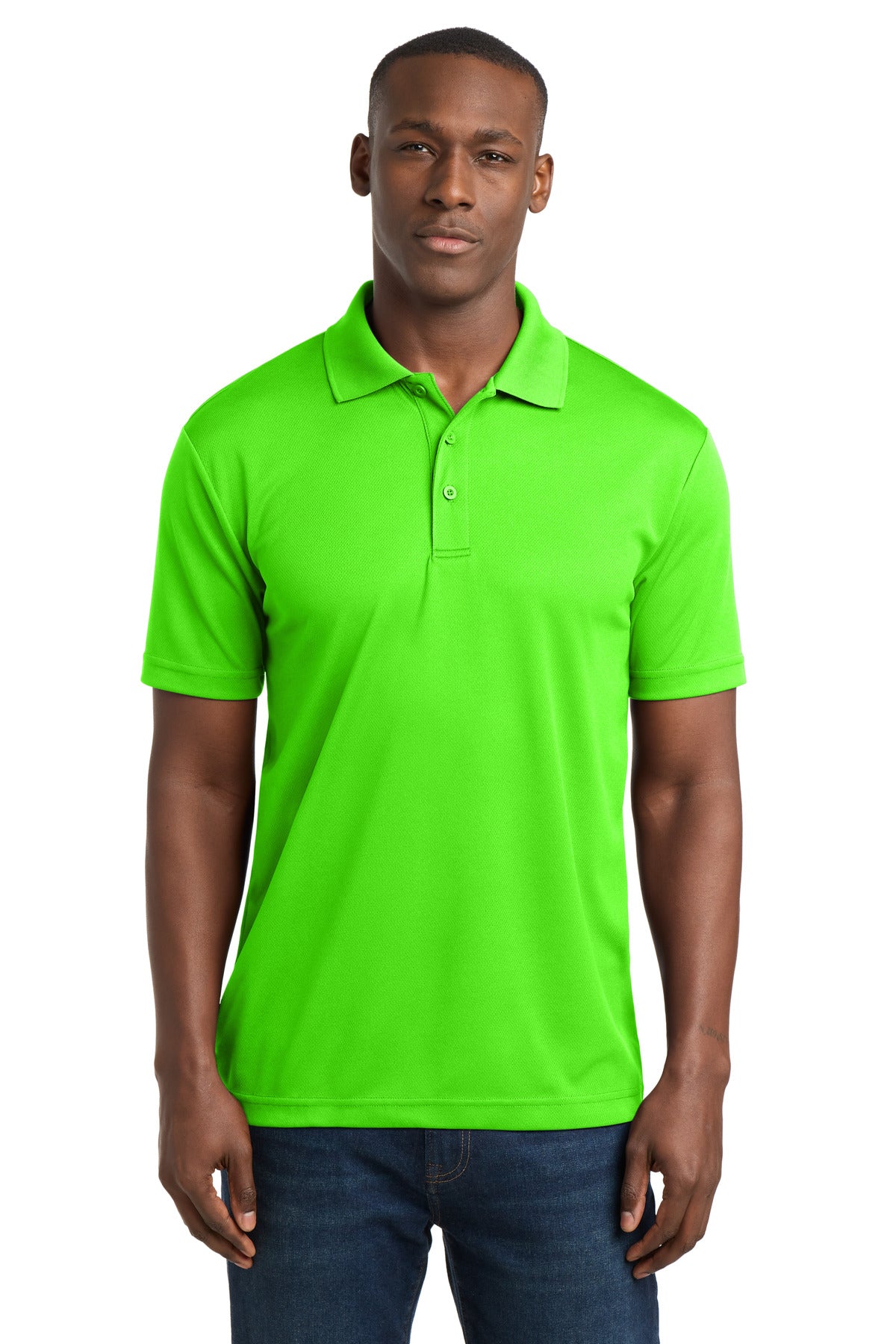 - Sport-Tek ®  PosiCharge ®  RacerMesh ®  Polo. ST640 -