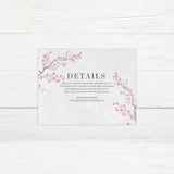 Sakura Flowers Invitation - goprintplus