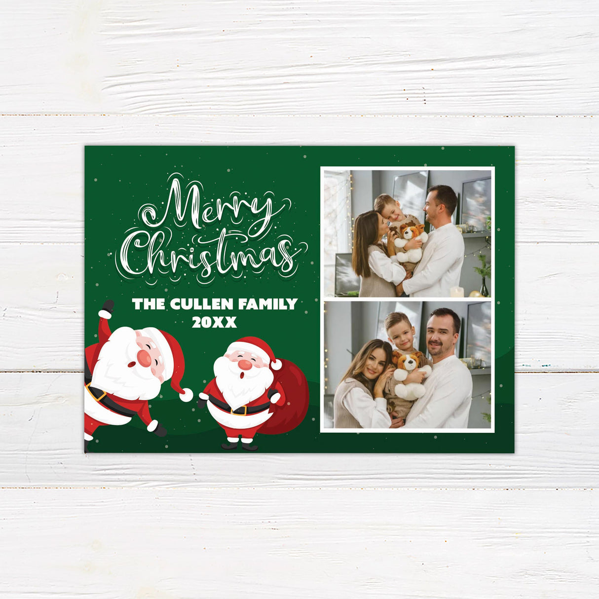 Santa Claus Christmas Card