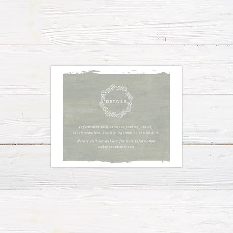 Seafoam Canvas Invitation - goprintplus