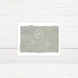 Seafoam Canvas Invitation - goprintplus