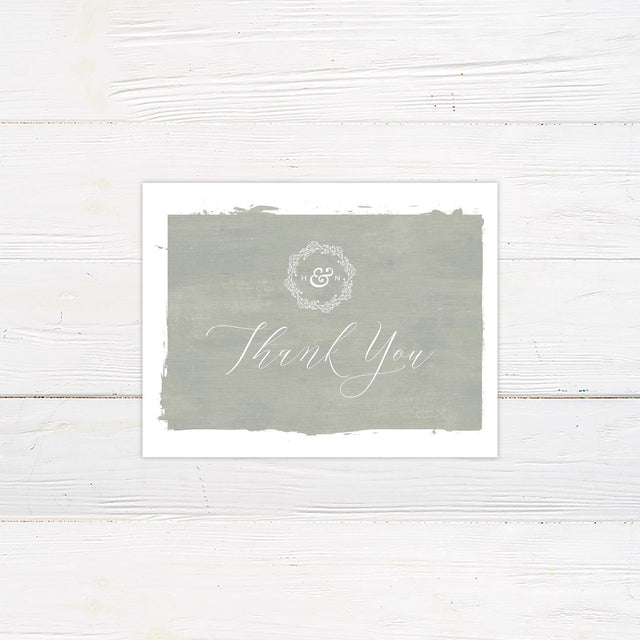 Seafoam Canvas Thank You Card - goprintplus