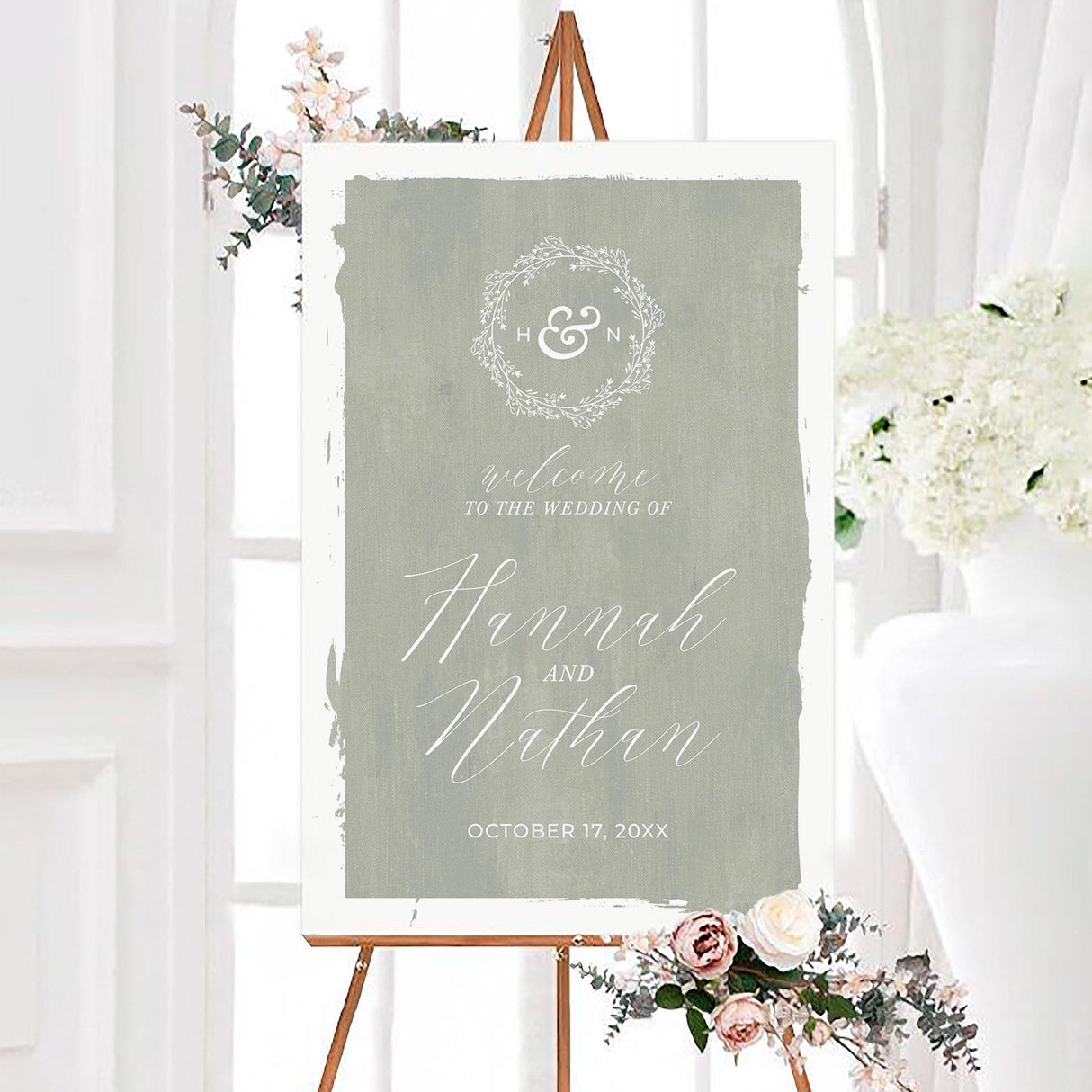 Seafoam Canvas Invitation - goprintplus