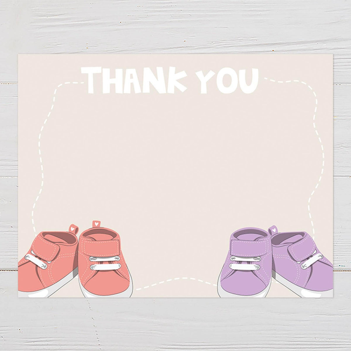 Seeing Double Thank You Card | Go Print Plus
