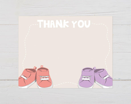 Seeing Double Thank You Card - goprintplus