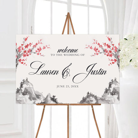 Serene Mountainside Invitations - goprintplus