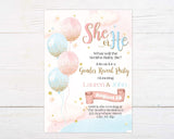 She or He Gender Reveal - goprintplus