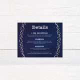 Silver Glitter Invitations - goprintplus