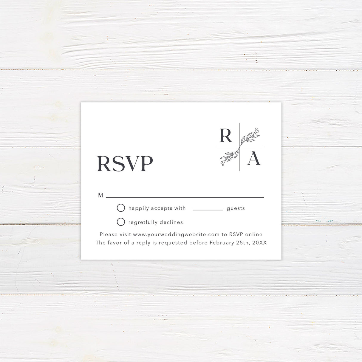 Simple Arch Invitations - goprintplus