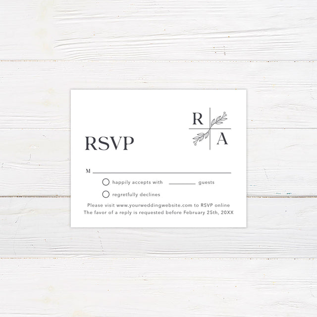 Simple Arch RSVP - goprintplus