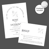 Simple Arch Foil Invitation - goprintplus