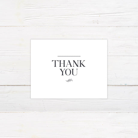 Simple Arch Thank You Card - goprintplus