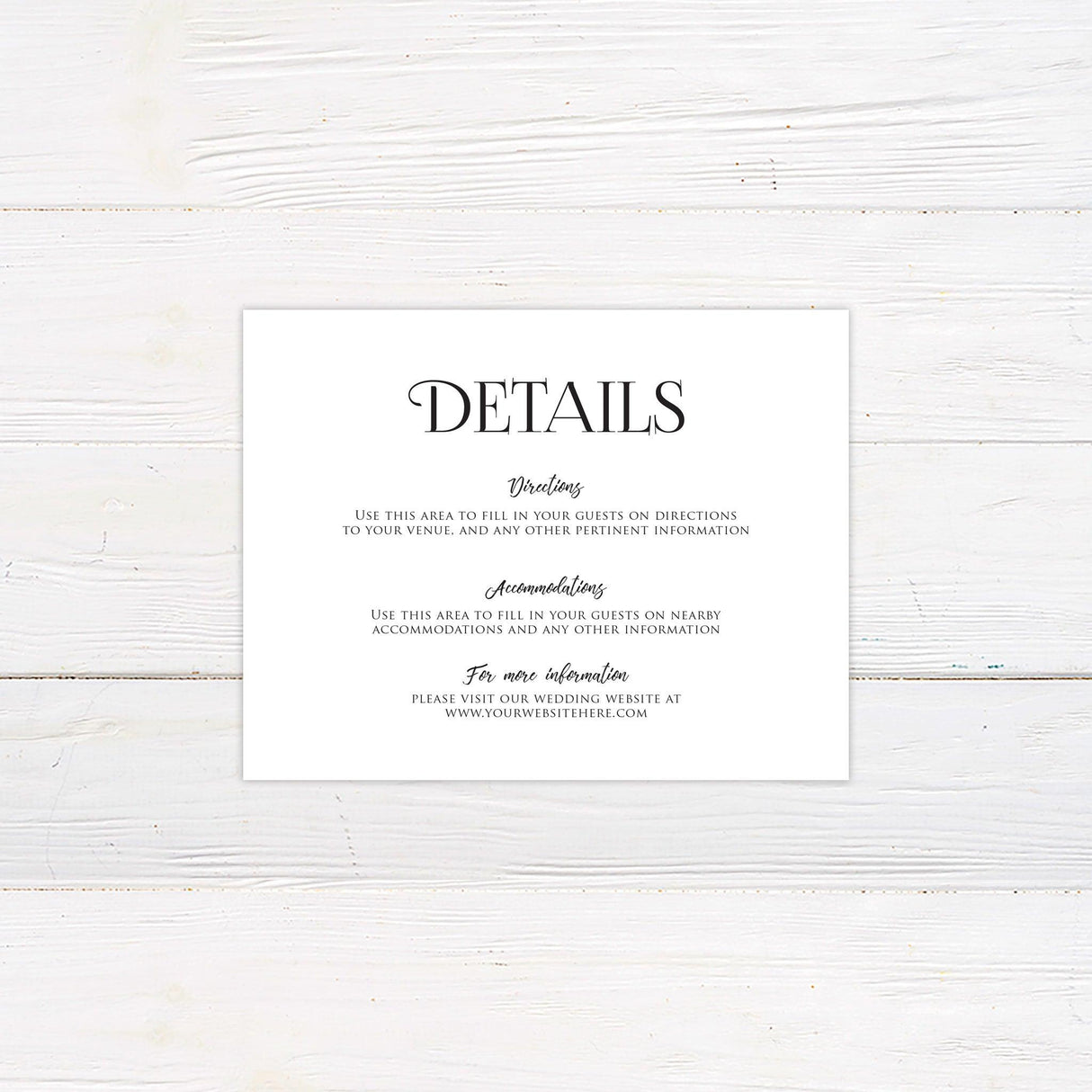 Simple Basic Invitations - goprintplus