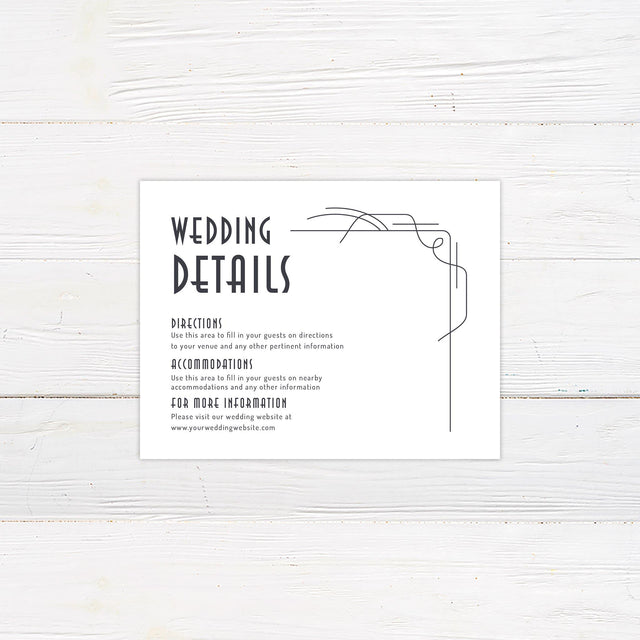 Simple Deco Details Card - goprintplus