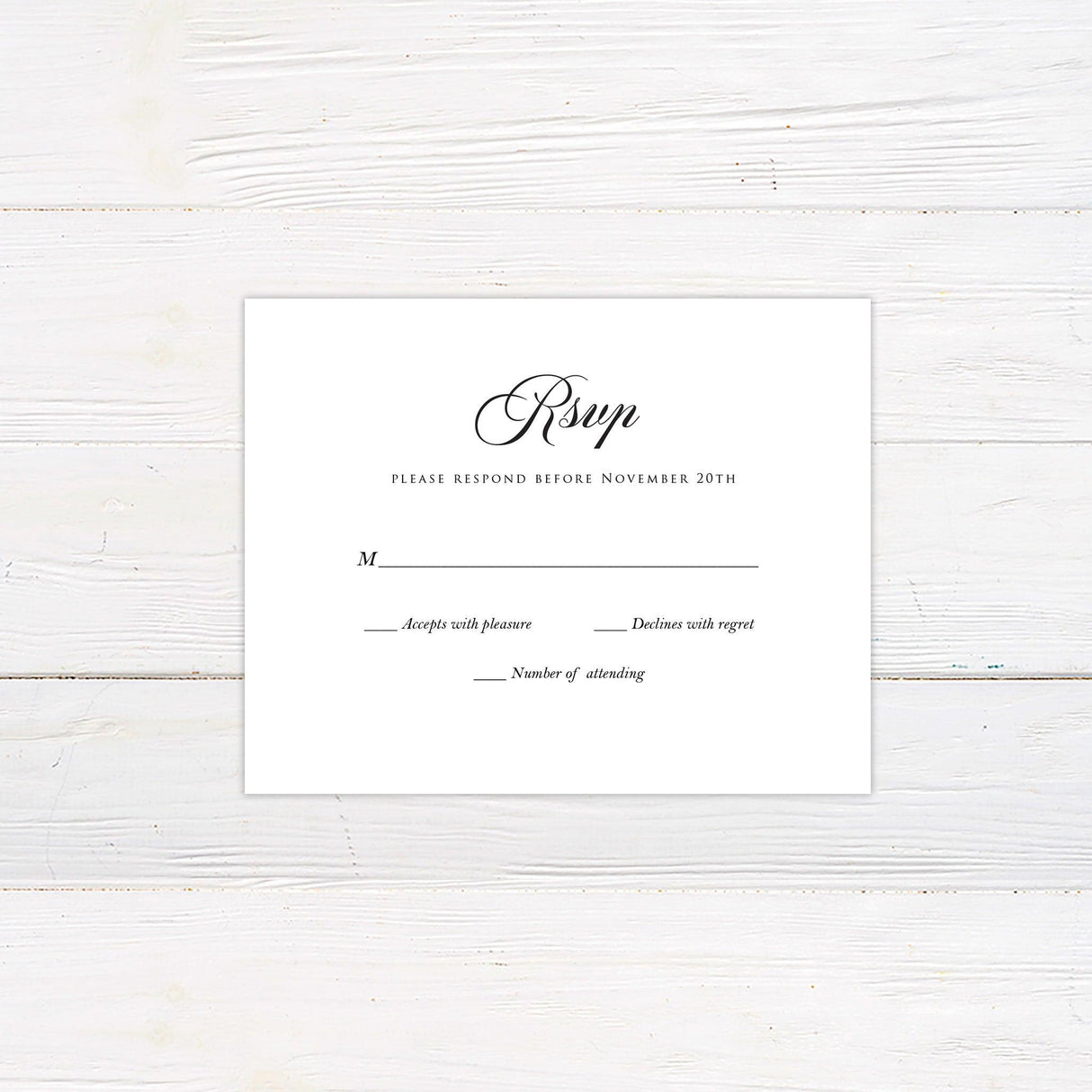 Simple Formal Invitations - goprintplus