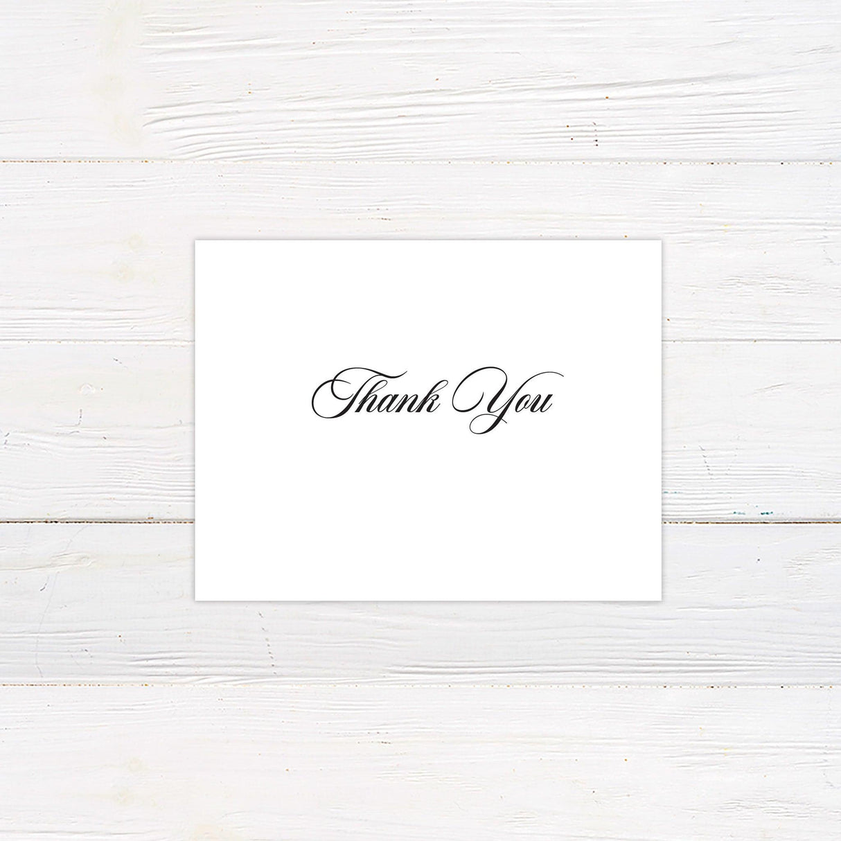 Simple Formal Thank You Card - goprintplus