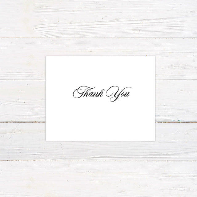 Simple Formal Thank You Card - goprintplus