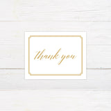 Simple Gold Invitations - goprintplus