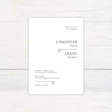 Simple Lines Invitations - goprintplus