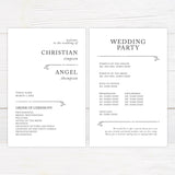 Simple Lines Invitations - goprintplus