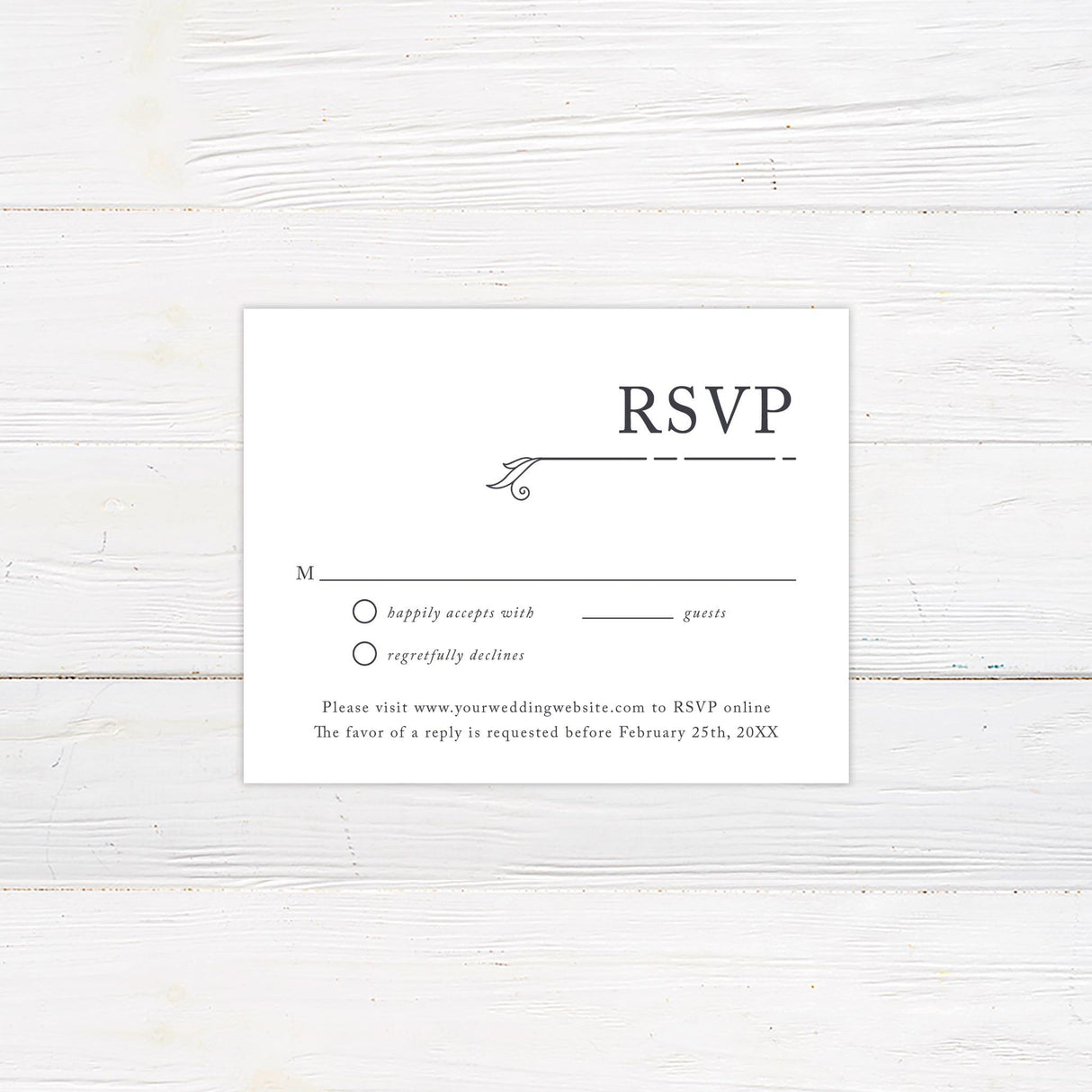 Simple Lines Invitations - goprintplus