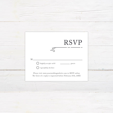 Simple Lines RSVP - goprintplus