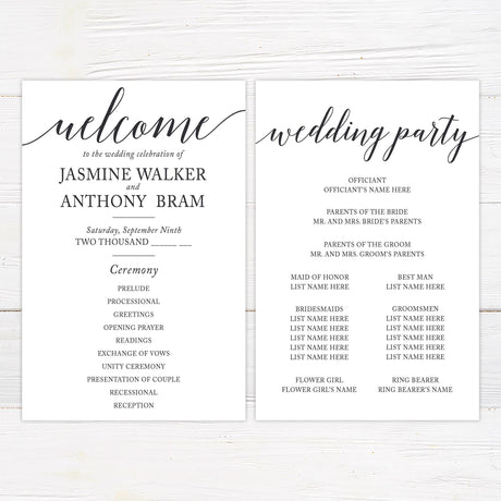 Simple Wedding Invitation - goprintplus