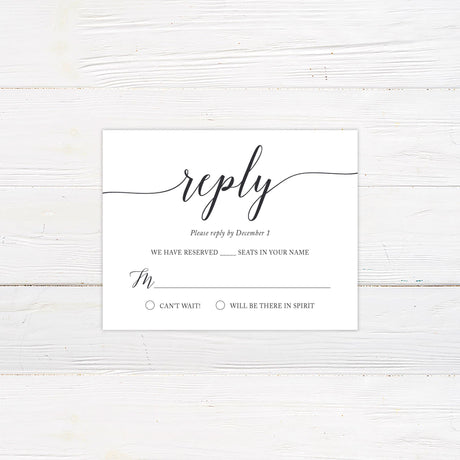 Simple Wedding Invitation - goprintplus