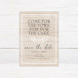 Simple Rustic Invitation - goprintplus