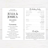 Simple Script Monochrome Invitations - goprintplus