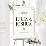 Simple Script Monochrome Invitations - goprintplus