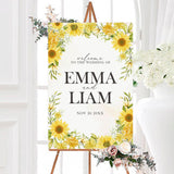 Simple Sunflower Invitations - goprintplus