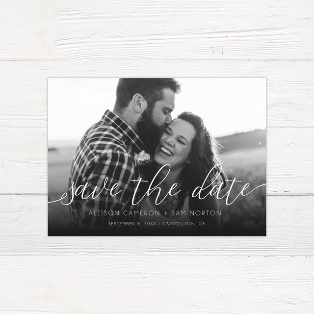 Simple We Do Save The Date - goprintplus