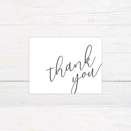 Simple We Do Thank You Card - goprintplus