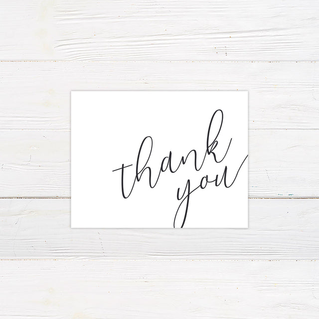 Simple We Do Thank You Card - goprintplus