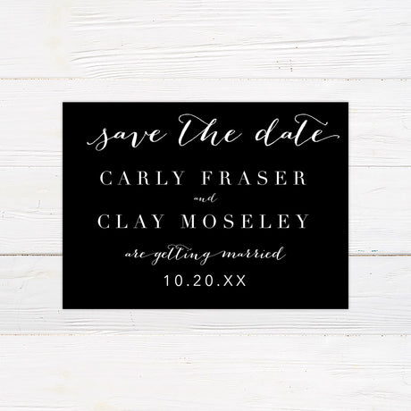 Simply Elegant Save The Date - goprintplus