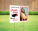 Single Snapshot Graduation Yard Sign - goprintplus