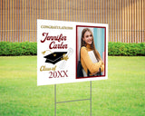 Single Snapshot Graduation Yard Sign - goprintplus