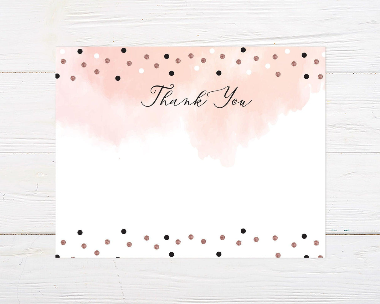 Sip Sip Hooray Thank You Card - goprintplus