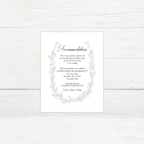 Sketched Vine Invitations - goprintplus