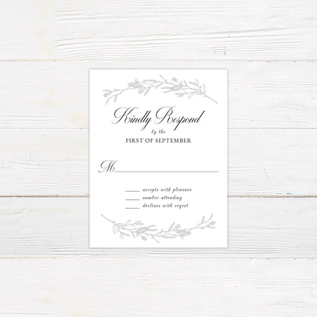 Sketched Vine Invitations - goprintplus