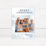 Snowflakes Christmas Card