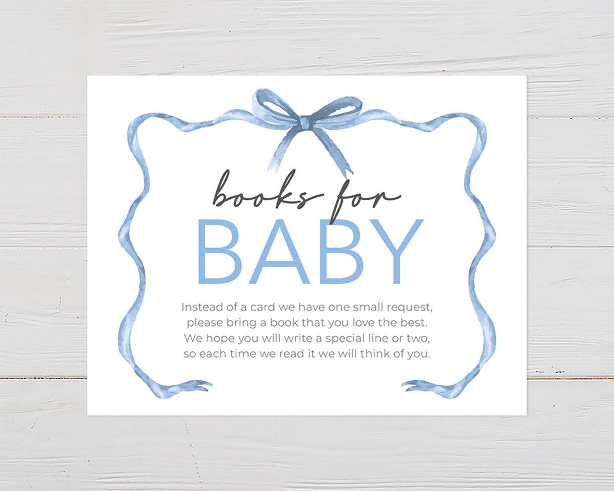 Soft Blue Ribbons Books For Baby