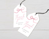 Soft Pink Ribbons Invitation