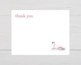 Soft Pink Swan Shower Invitation