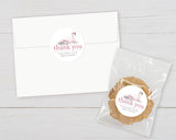 Soft Pink Swan Shower Invitation