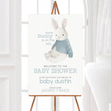 Soft Rabbit Baby Shower Invitation