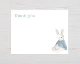 Soft Rabbit Baby Shower Invitation