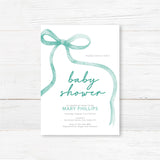 Soft Ribbon Invitation